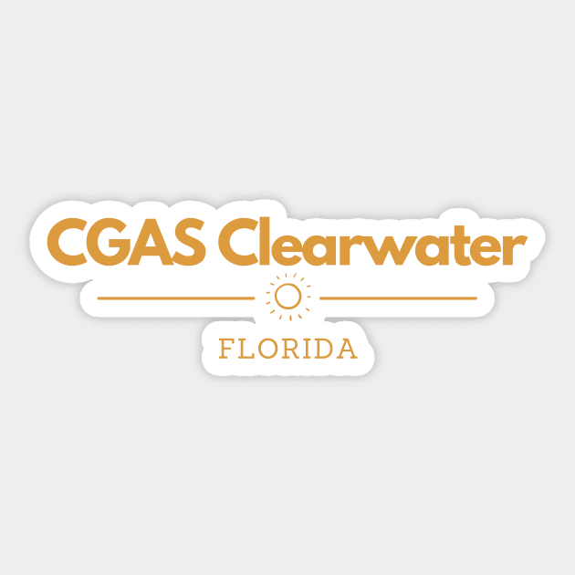 CGAS Clearwater, Florida Sticker by Dear Military Spouse 